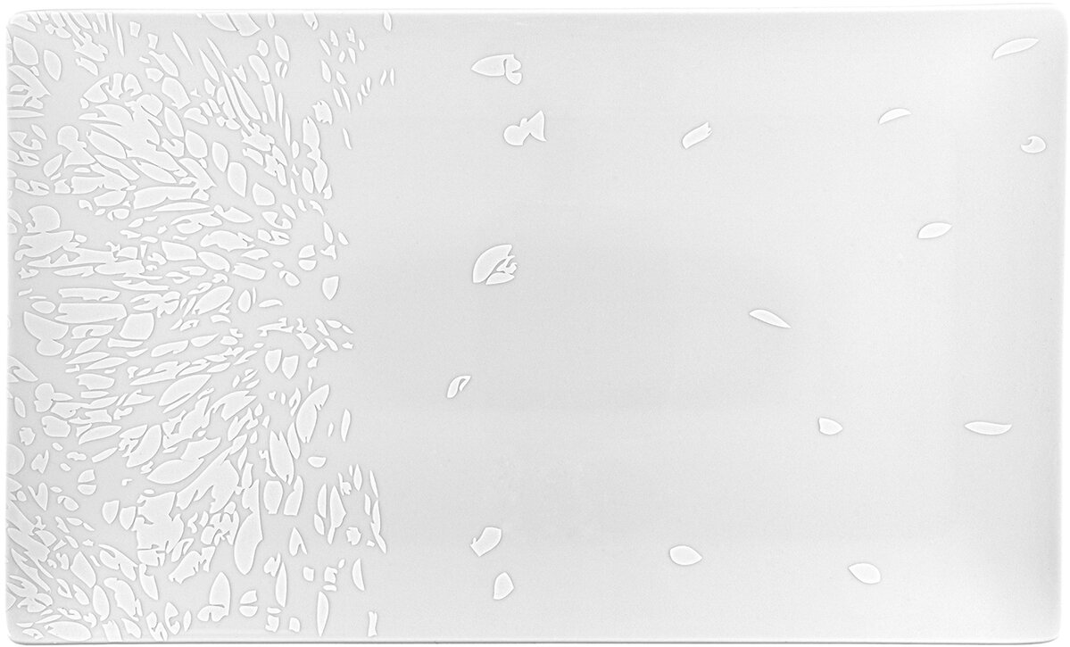 Agrume Assiette 34,5x21cm rectangulaire